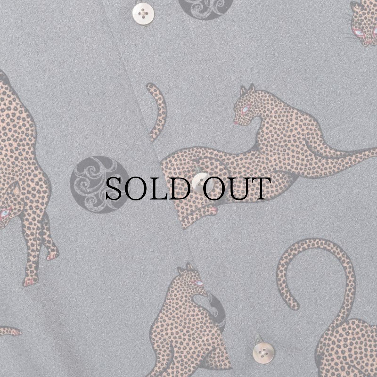 画像6: CALEE(キャリー) / ×MIHO MURAKAMI PANTHER DOT PATTERN SH (6)