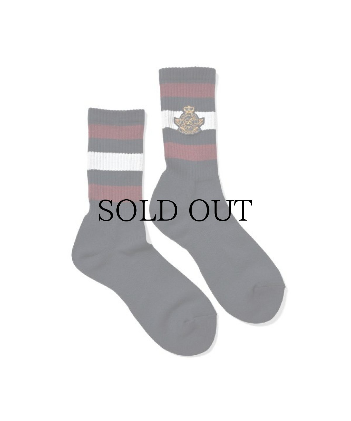 画像5: LFYT(ラファイエット) / COLLEGE EMBLEM CREW SOCKS (5)