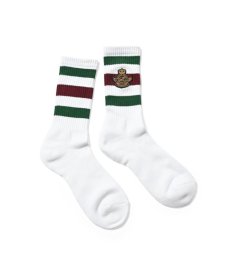 画像4: LFYT(ラファイエット) / COLLEGE EMBLEM CREW SOCKS (4)