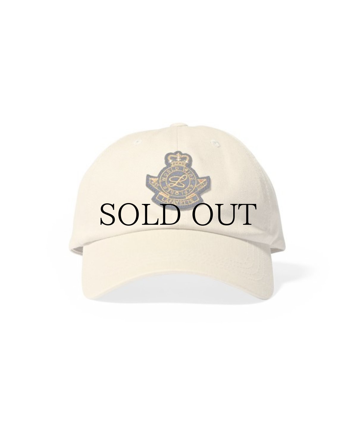 画像6: 【30%OFF】 LFYT(ラファイエット) / COLLEGE EMBLEM DAD CAP (6)