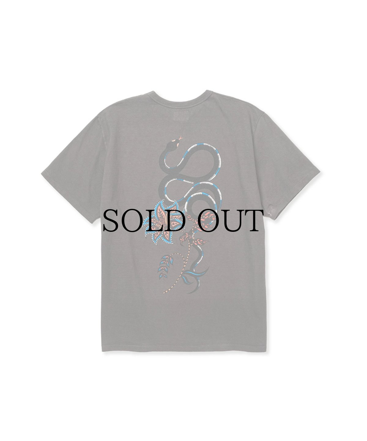画像4: CALEE(キャリー) / ×MIHO MURAKAMI BINDER NECK SNAKE VINTAGE TEE (4)