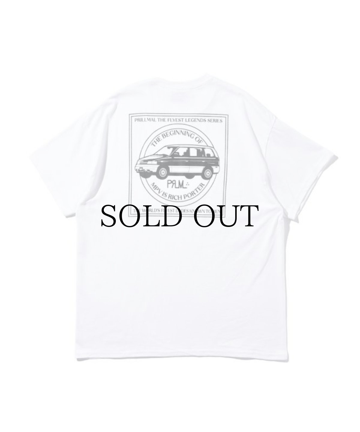 画像1: PRILLMAL(プリルマル) / ROLLIN' IN MPV' S !!! S/S T-SHIRTS (1)