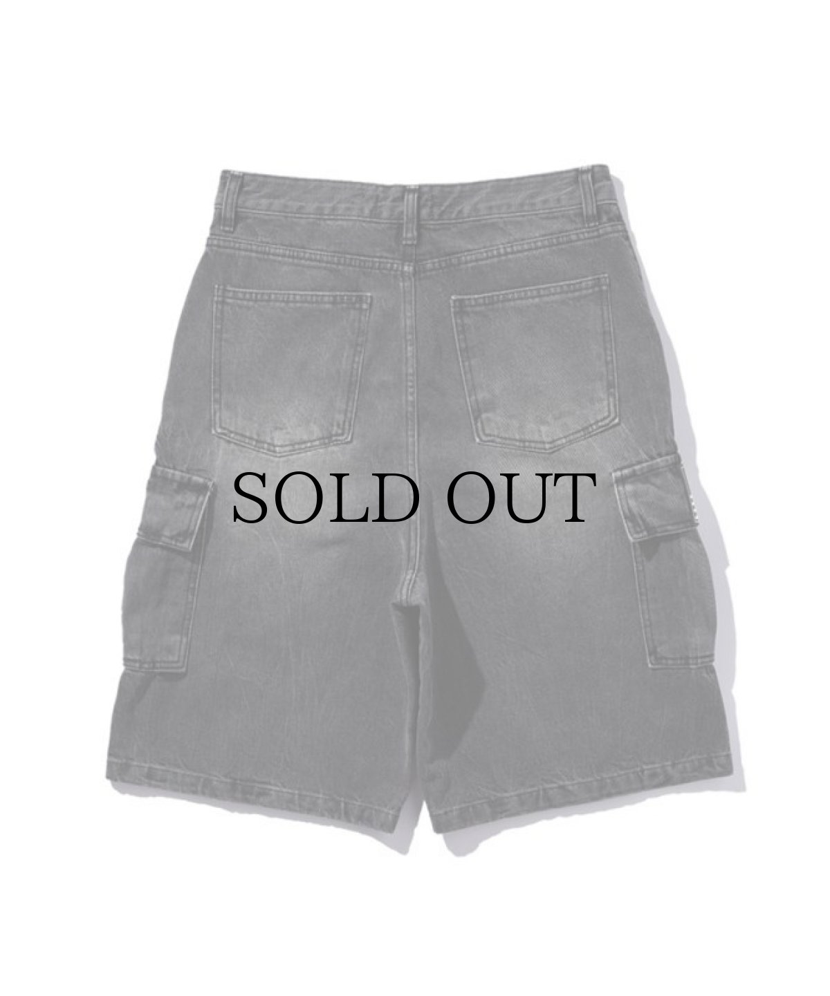 画像3: EL REIGN(エルレイン)  / "FEAR" DENIM CARGO SHORTS (3)