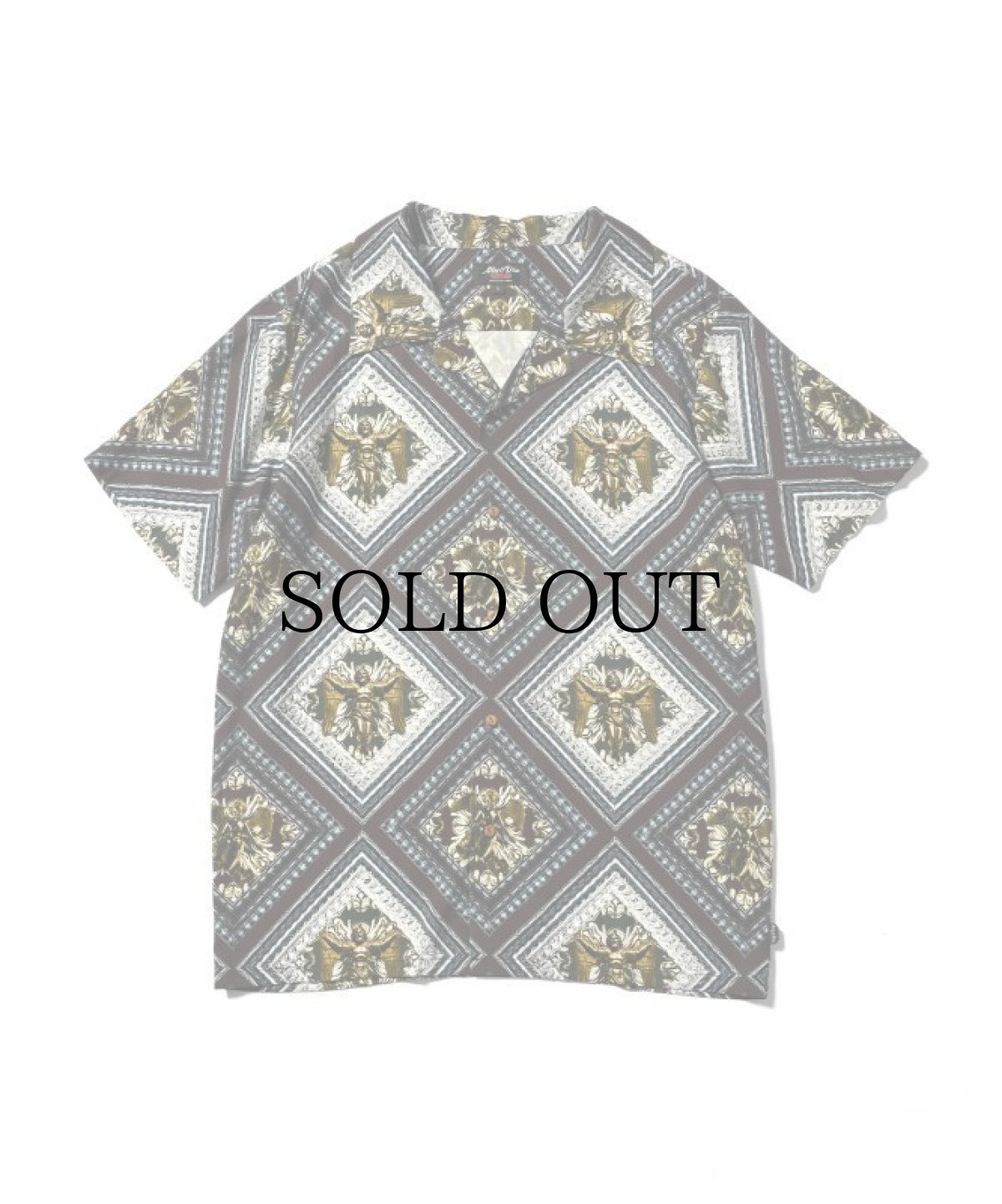 画像2: ALLY&DIA / RETRO MARIA ALLOVER S/S SHIRTS (2)