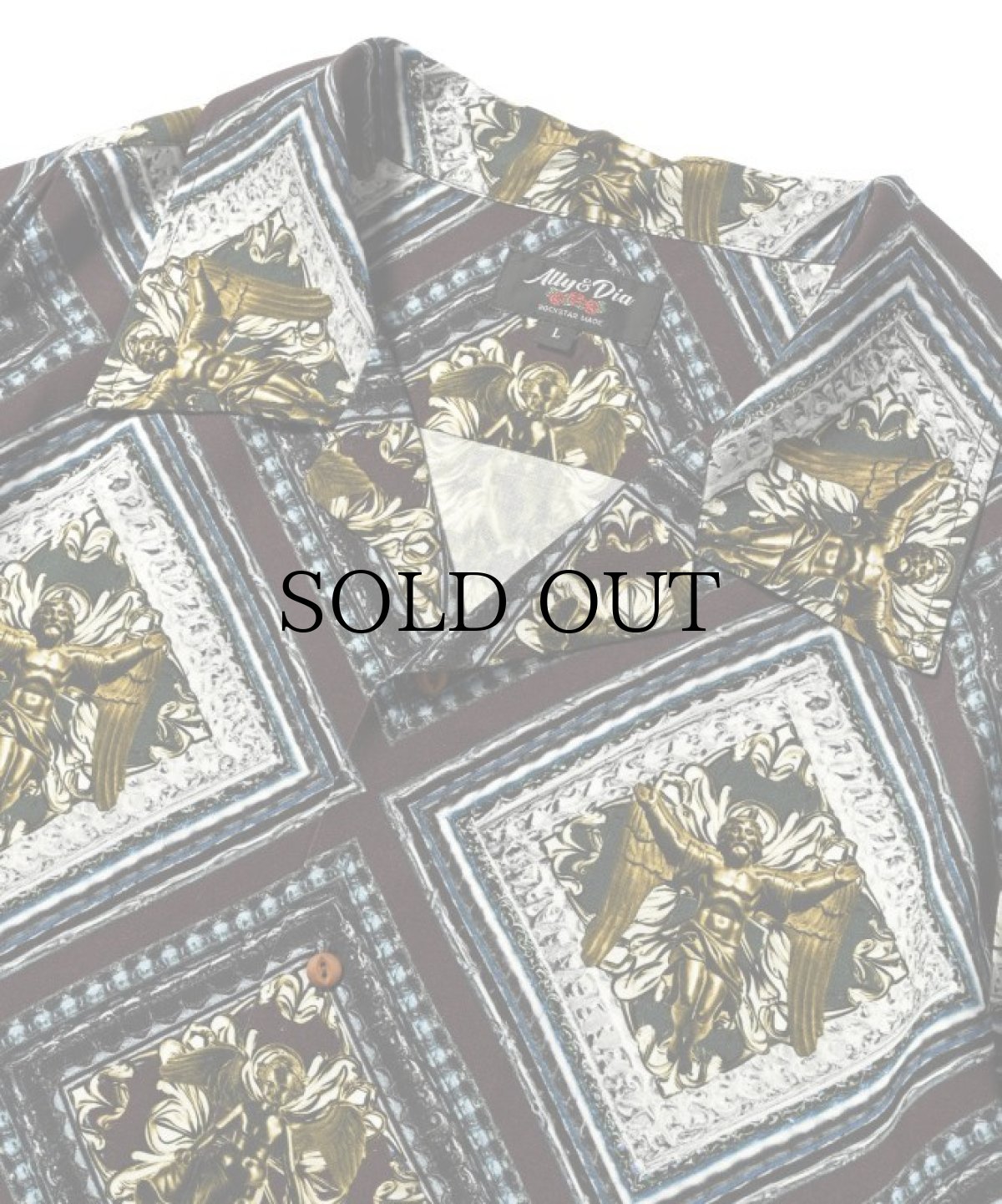 画像3: ALLY&DIA / RETRO MARIA ALLOVER S/S SHIRTS (3)