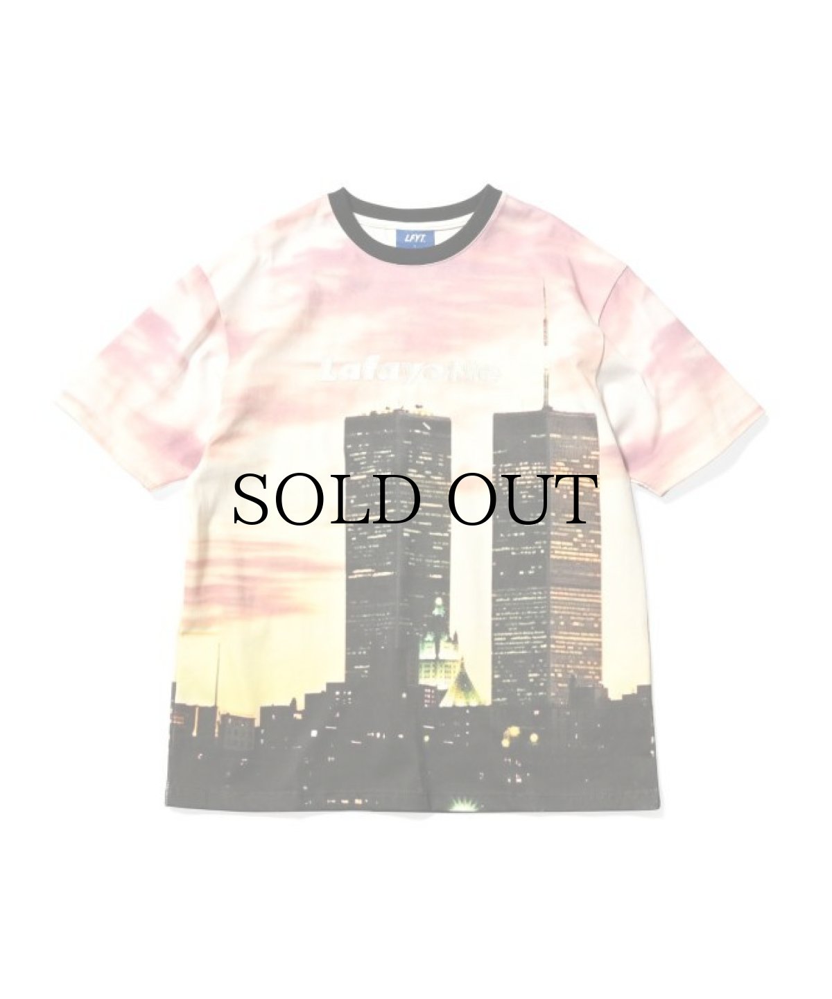 画像1: 【30%OFF】 LFYT(ラファイエット) / OLD NEW YORK TEE -90s TWIN TOWERS- (1)