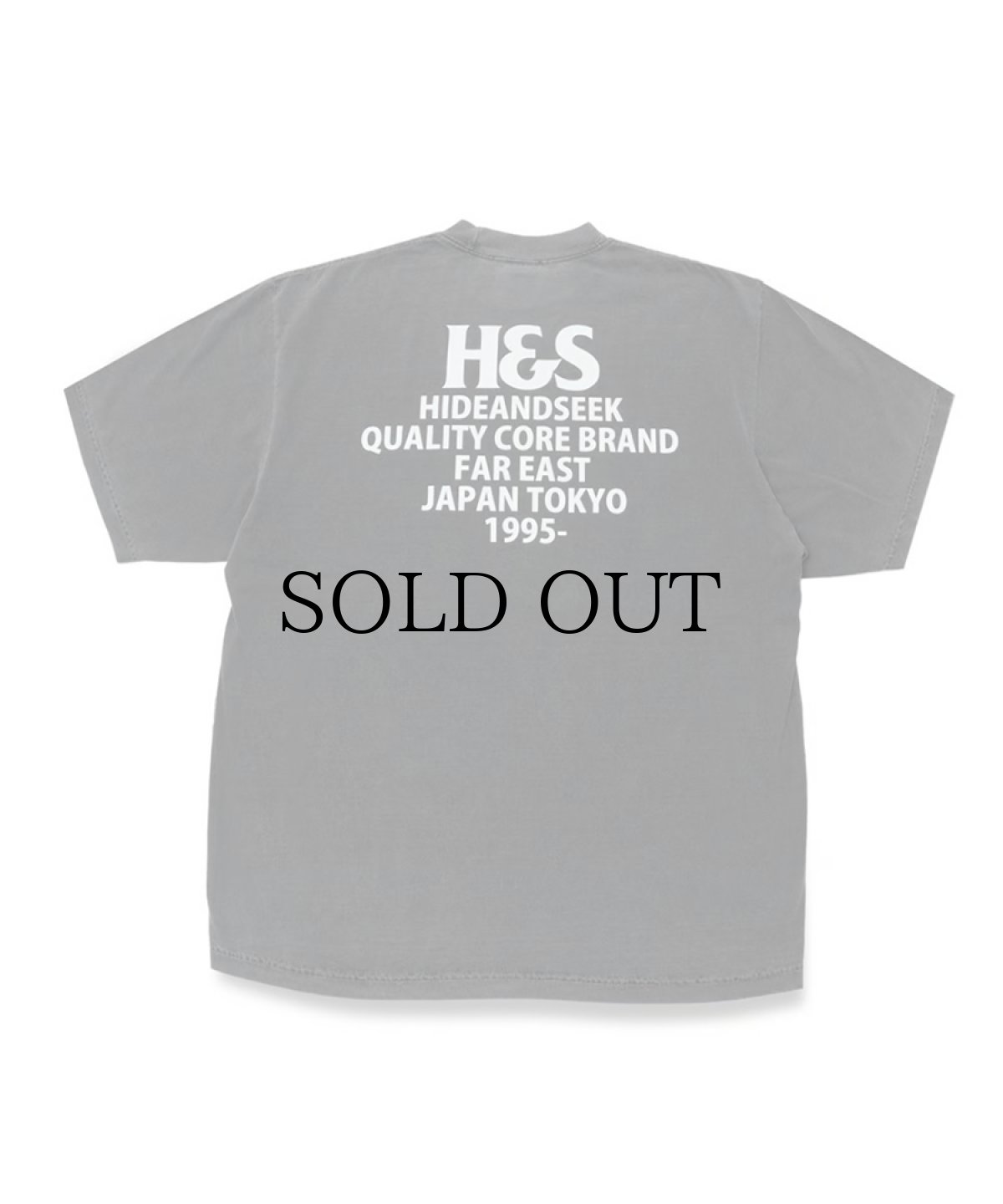 画像5: HIDEANDSEEK(ハイドアンドシーク) / Logo S/S Tee-1 (24ss) BigSilhouette (5)