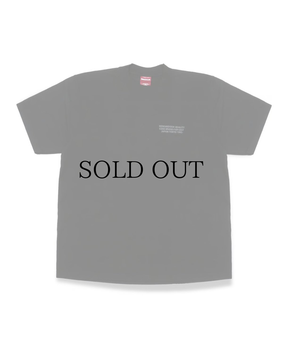 画像2: HIDEANDSEEK(ハイドアンドシーク) / Logo S/S Tee-2 (24ss) BigSilhouette (2)