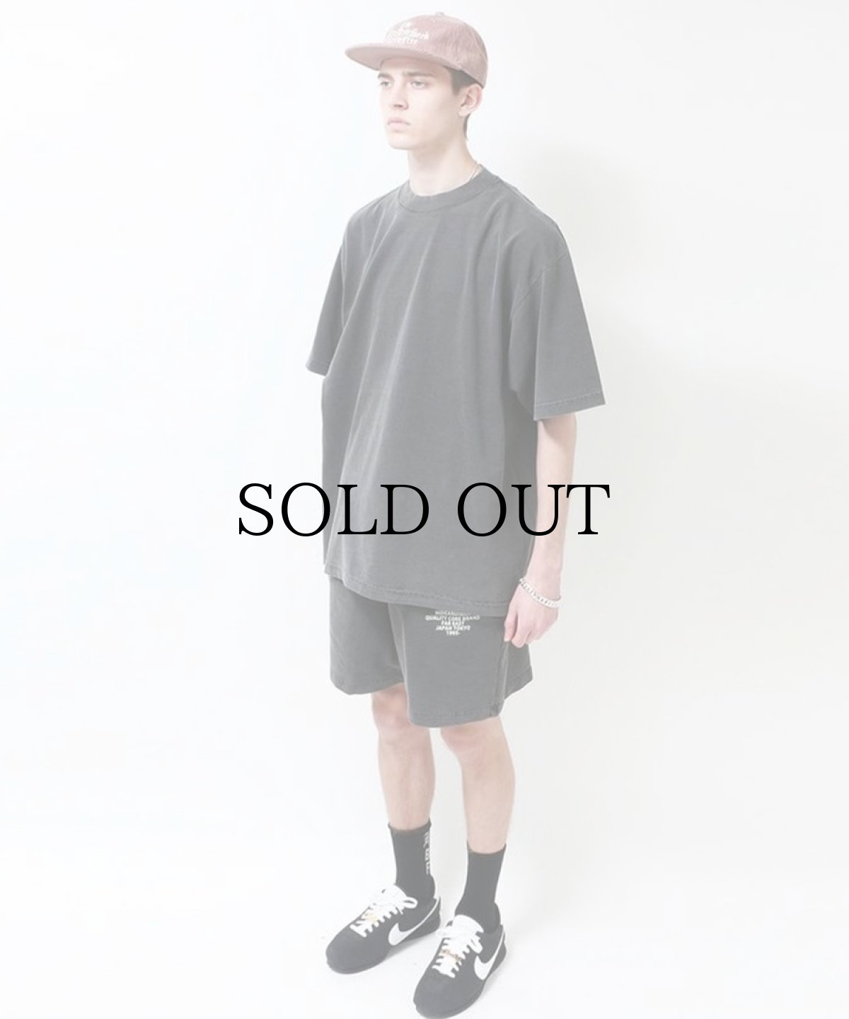 画像9: HIDEANDSEEK(ハイドアンドシーク) / Logo S/S Tee-1 (24ss) BigSilhouette (9)