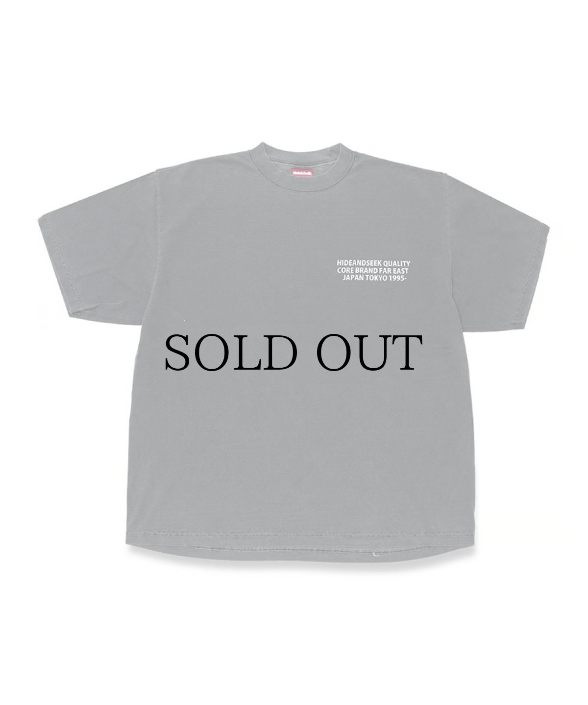 画像4: HIDEANDSEEK(ハイドアンドシーク) / Logo S/S Tee-2 (24ss) BigSilhouette (4)