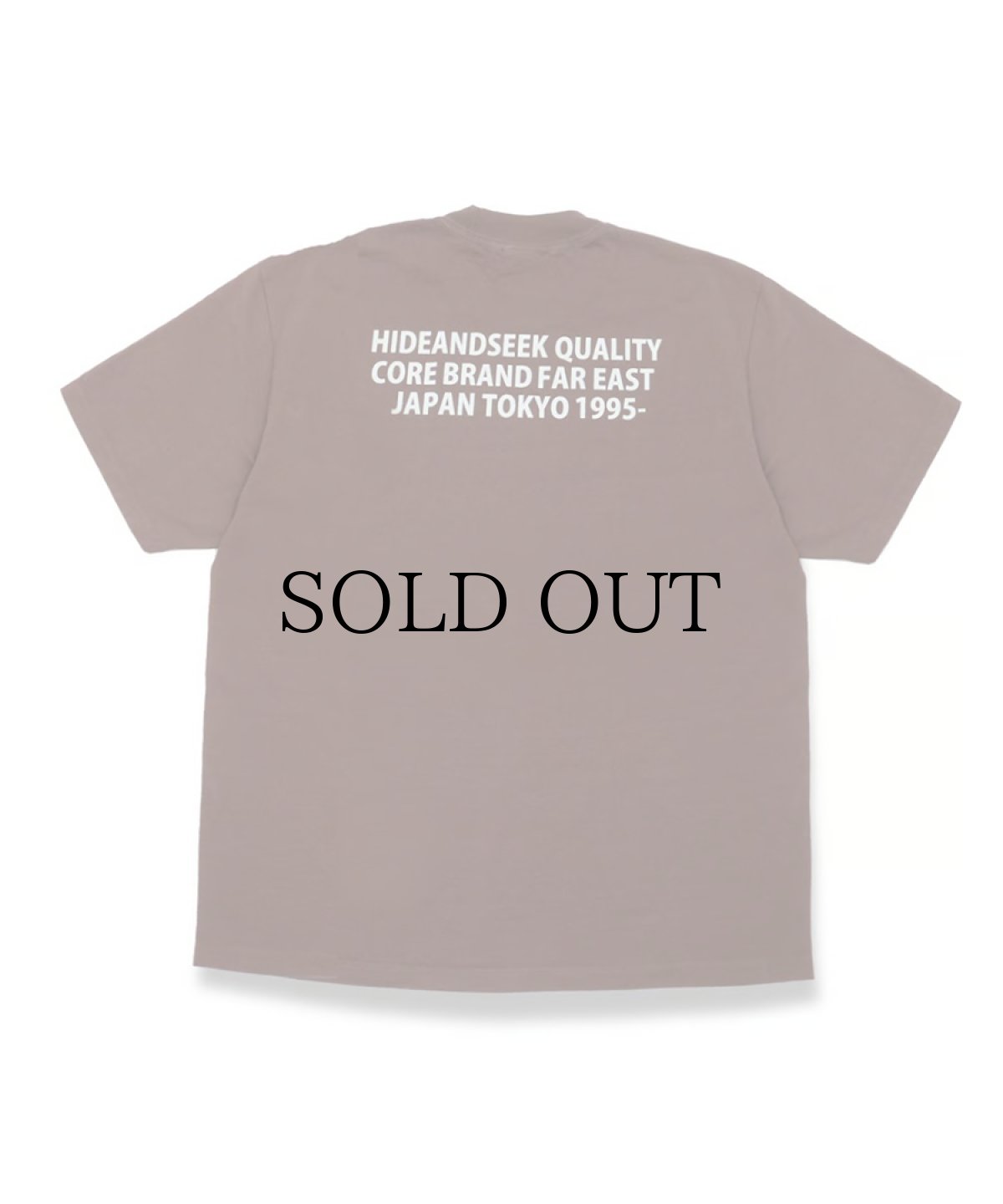 画像5: HIDEANDSEEK(ハイドアンドシーク) / Logo S/S Tee-2 (24ss) BigSilhouette (5)