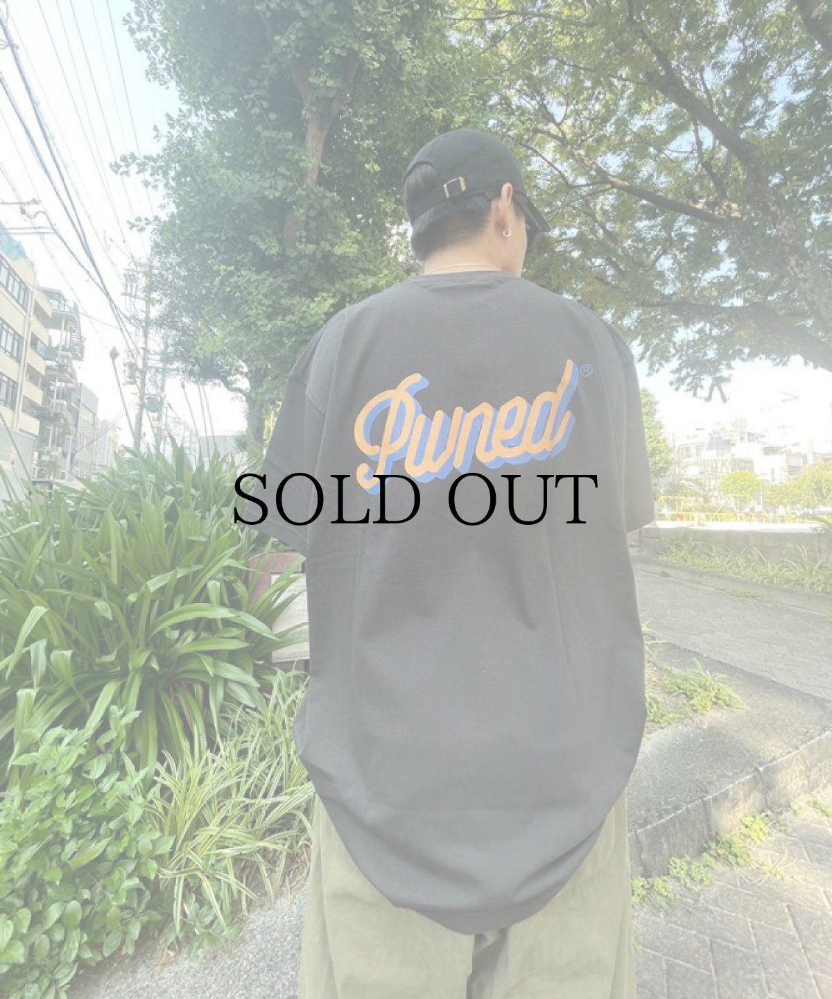 画像1: PWNED(パウンド) / PWNED RETRO M LOGO TEE (1)