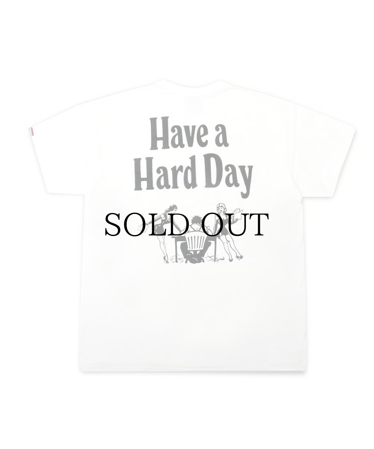 画像5: HIDEANDSEEK(ハイドアンドシーク) / Have a Hard Day S/S Tee(24ss) (5)