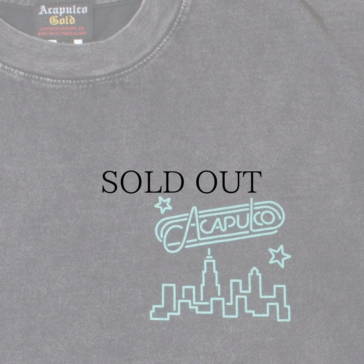 画像14: ACAPULCO GOLD / NIGHT CLUB TEE (WORN EFFECT WASHD) (14)