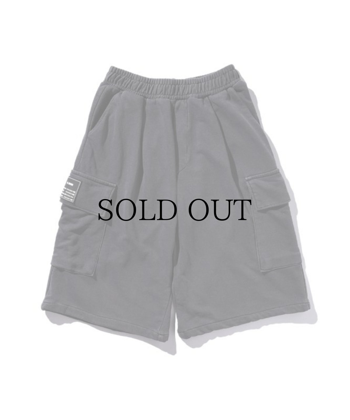 画像2: EL REIGN(エルレイン)  / "FEAR" CARGO SWEAT SHORTS (2)