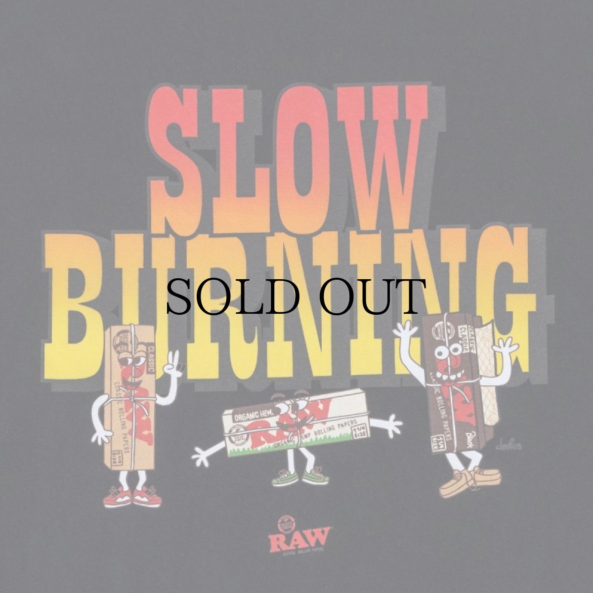 画像11: 【30%OFF】RAW x INTERBREED “SLOW BURNING SS Tee” artwork by cleofus  (11)