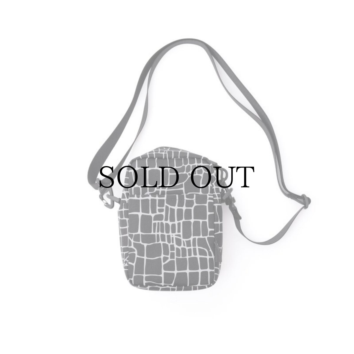 画像2: CALEE(キャリー) / ×OVERLAND REFLECTOR SPIDER WEB POUCH BAG (2)