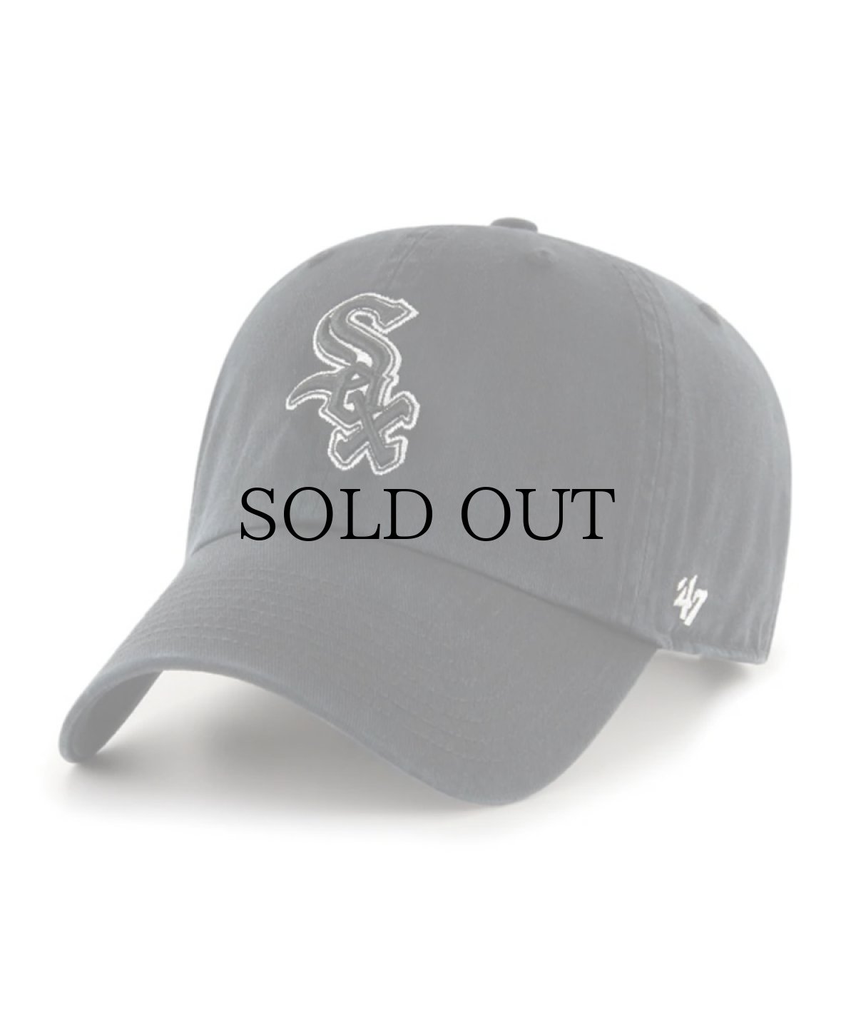 画像1: '47(フォーティーセブン) / WHITE SOX ’47 CLEAN UP BLACK X BLACK&WHITE (1)