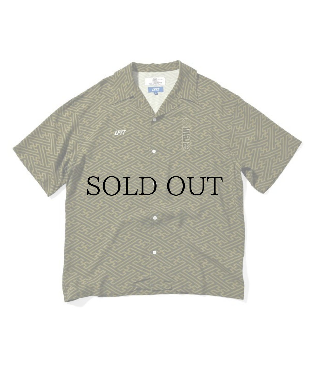 画像5: LFYT(ラファイエット) / LFYT×THREE TIDES SAYAGATA SHIRT (5)