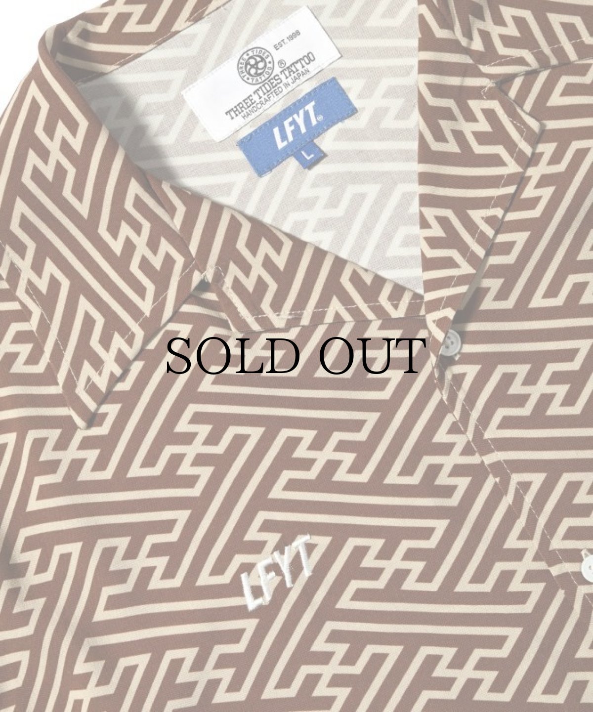 画像20: LFYT(ラファイエット) / LFYT×THREE TIDES SAYAGATA SHIRT (20)