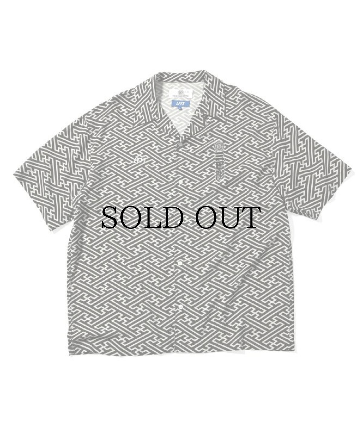 画像2: LFYT(ラファイエット) / LFYT×THREE TIDES SAYAGATA SHIRT (2)