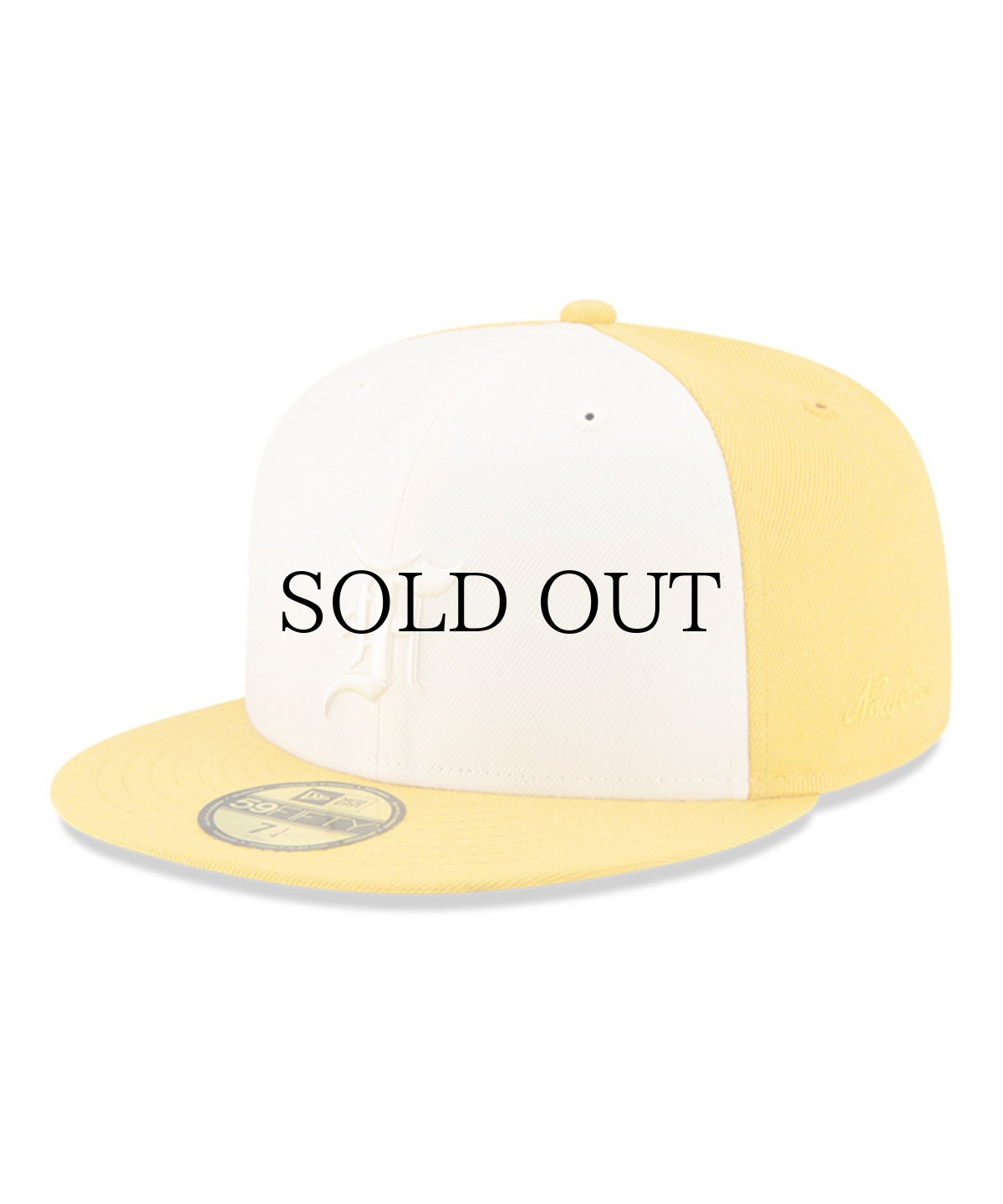 画像1: NEW ERA /  Fear of God ESSENTIALS x Detroit Tigers Yellow 59FIFTY Fitted Cap (1)