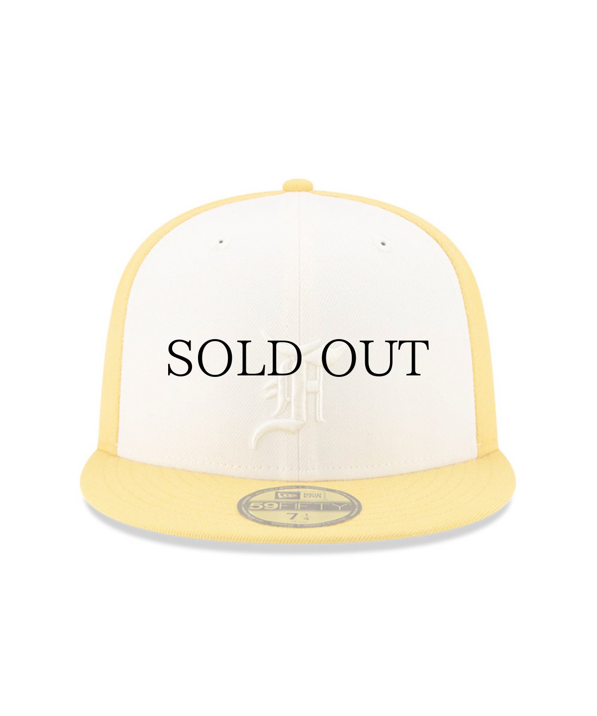 画像2: NEW ERA /  Fear of God ESSENTIALS x Detroit Tigers Yellow 59FIFTY Fitted Cap (2)
