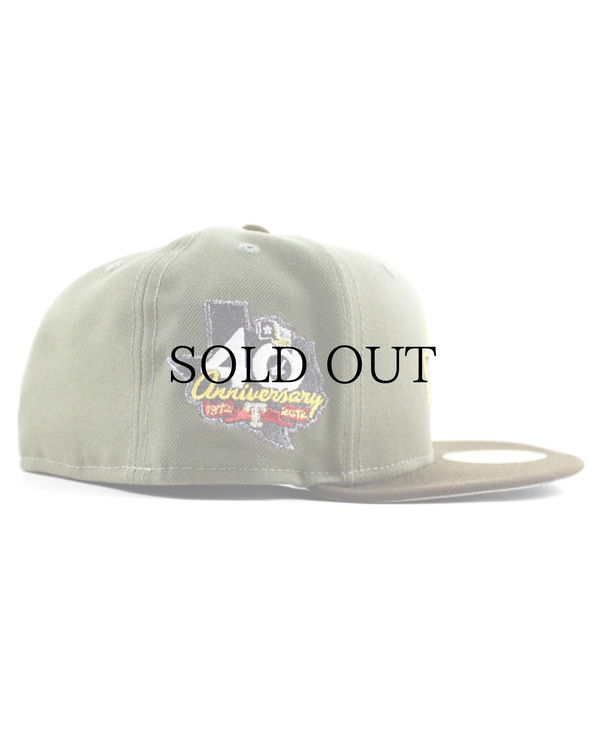 画像2: NEW ERA / Texas Rangers - 59FIFTY 40TH ANV OLIVE GREEN WALNUT (2)