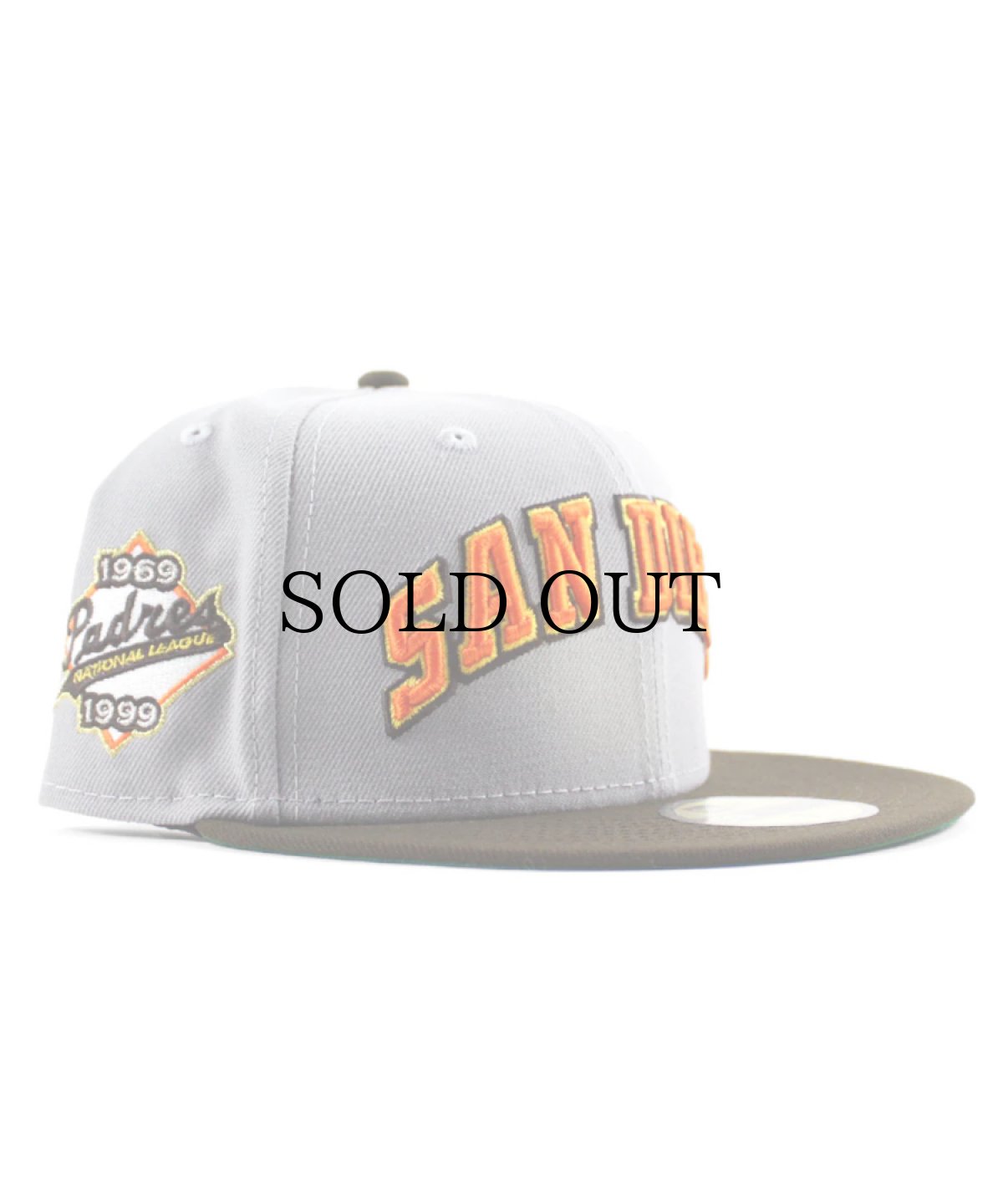 画像1: NEW ERA /  San Diego Padres - 59FIFTY 1969-1999 IL GRAY WALNUT (1)