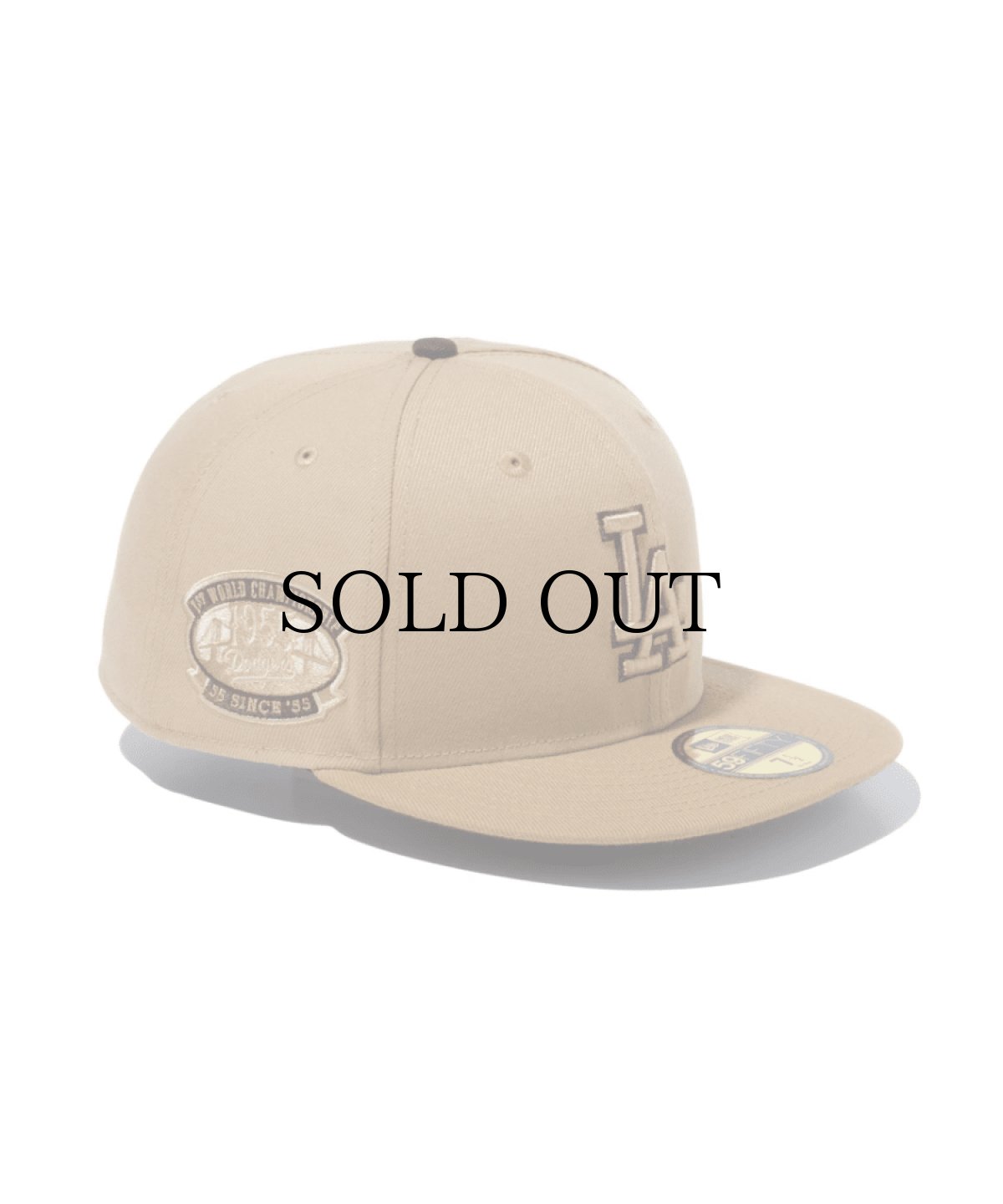 画像1: NEW ERA / 59FIFTY Iced Latte ロサンゼルス・ドジャース (1)