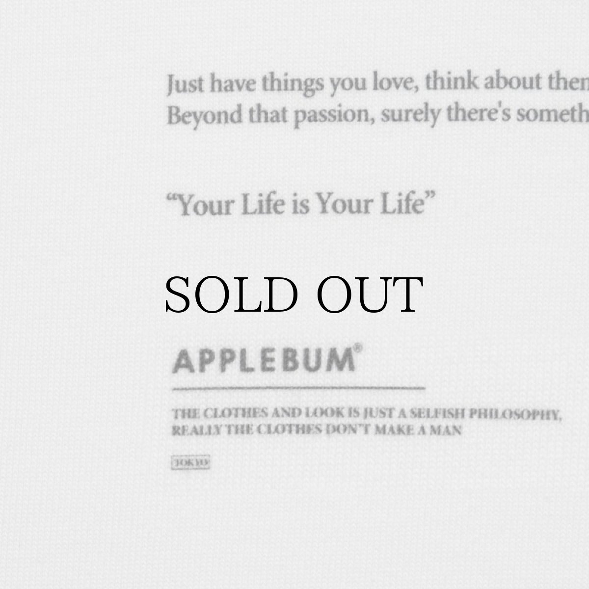 画像6: APPLEBUM(アップルバム) / "EAR PICK GIRL" T-SHIRT (6)