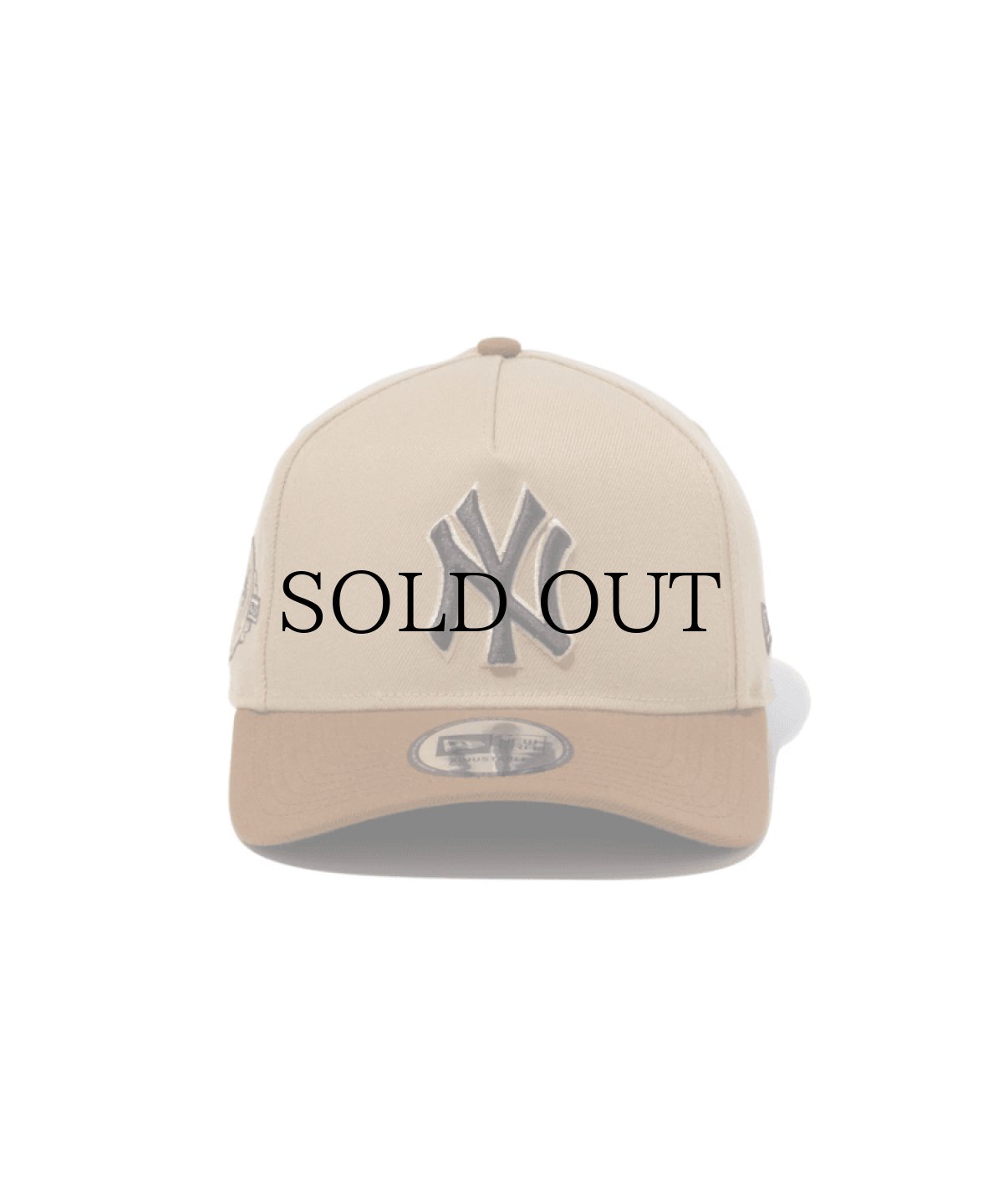 画像2: NEW ERA / 9FORTY A-Frame Iced Latte ニューヨーク・ヤンキース (2)