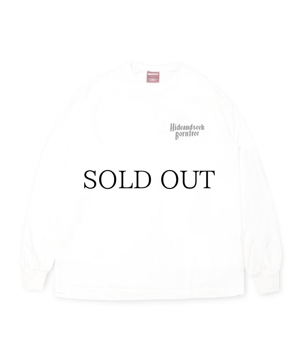 画像1: HIDEANDSEEK(ハイドアンドシーク) / Born Free L/S Tee(24aw) (1)
