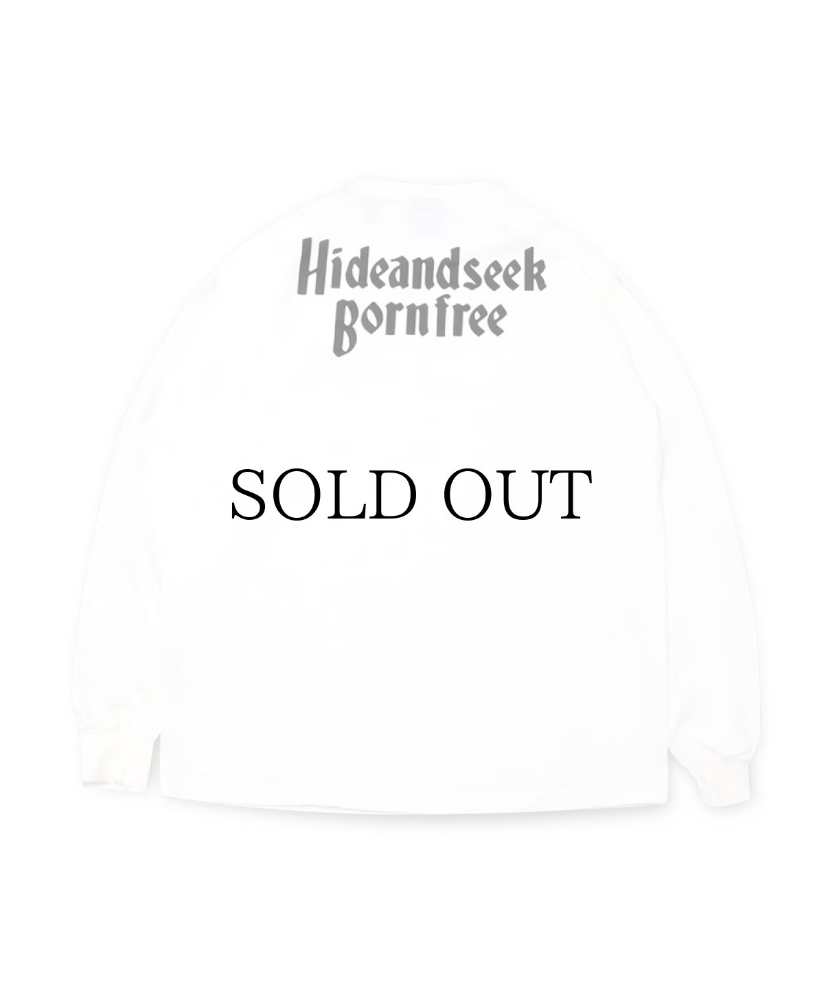 画像4: HIDEANDSEEK(ハイドアンドシーク) / Born Free L/S Tee(24aw) (4)