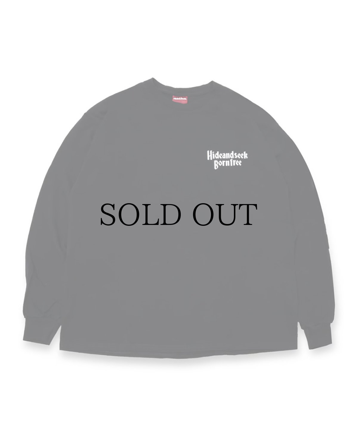 画像2: HIDEANDSEEK(ハイドアンドシーク) / Born Free L/S Tee(24aw) (2)