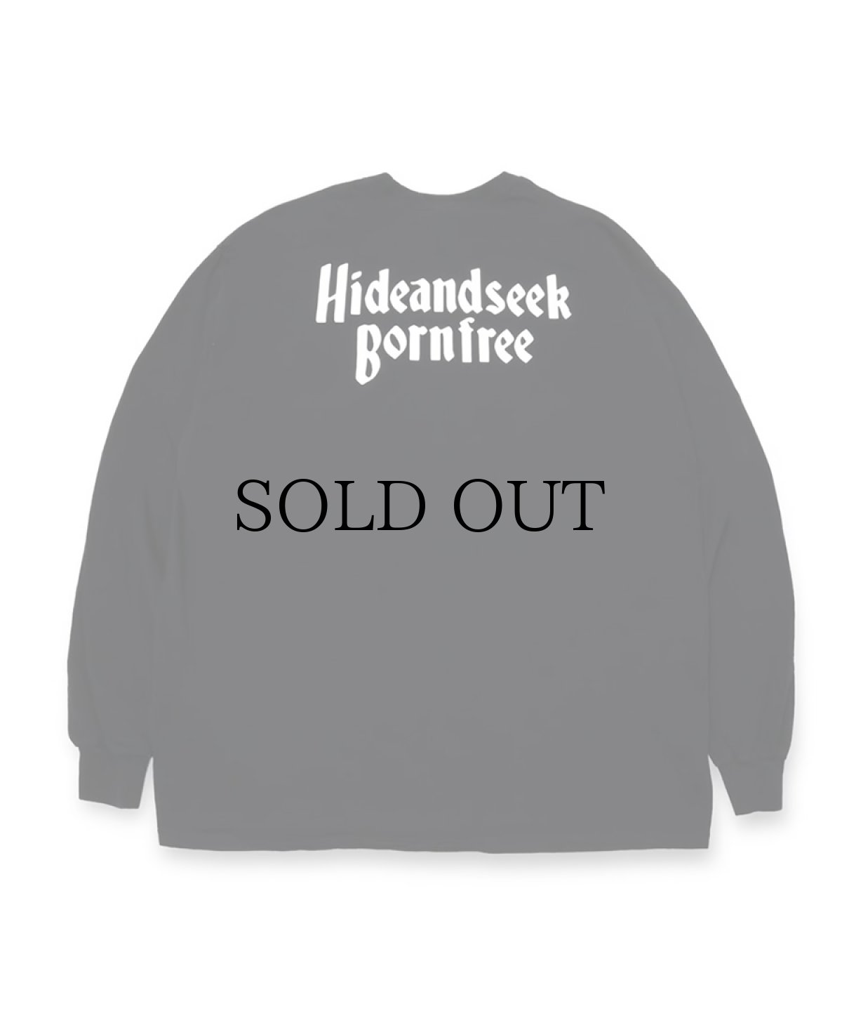 画像5: HIDEANDSEEK(ハイドアンドシーク) / Born Free L/S Tee(24aw) (5)