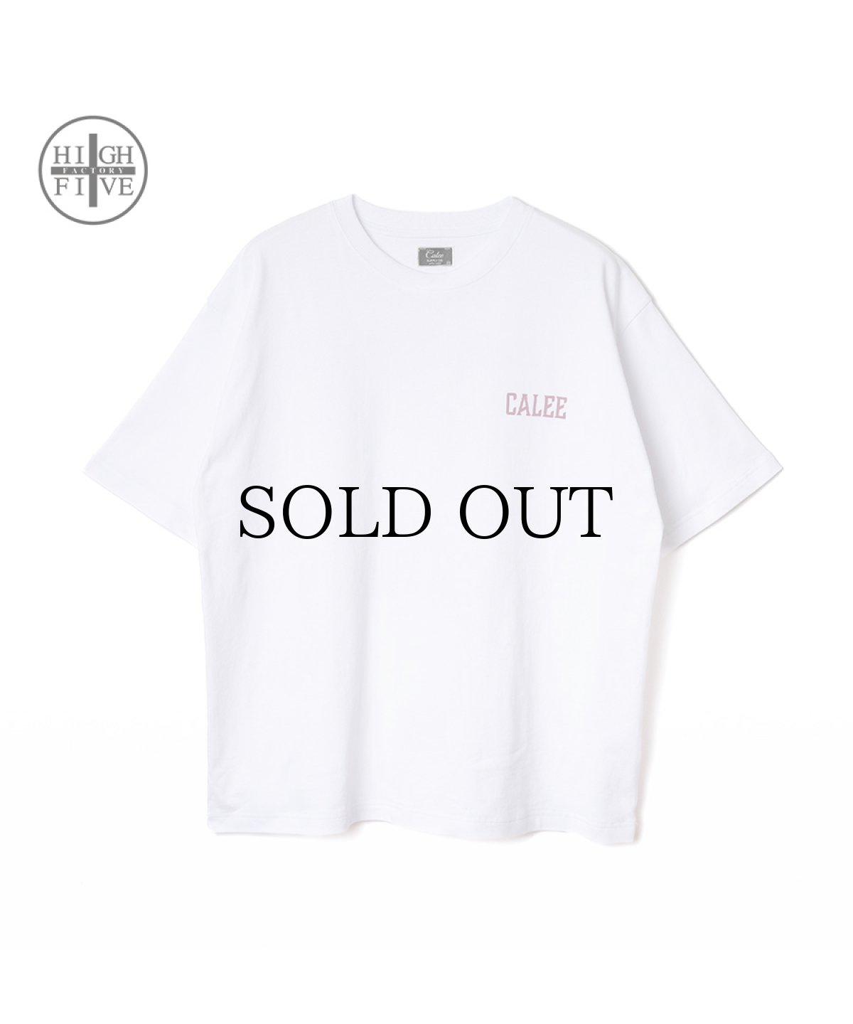 画像2: CALEE(キャリー) / × HIGH FIVE FACTORY CAL RETRO GIRL BANDANNA TEE (2)