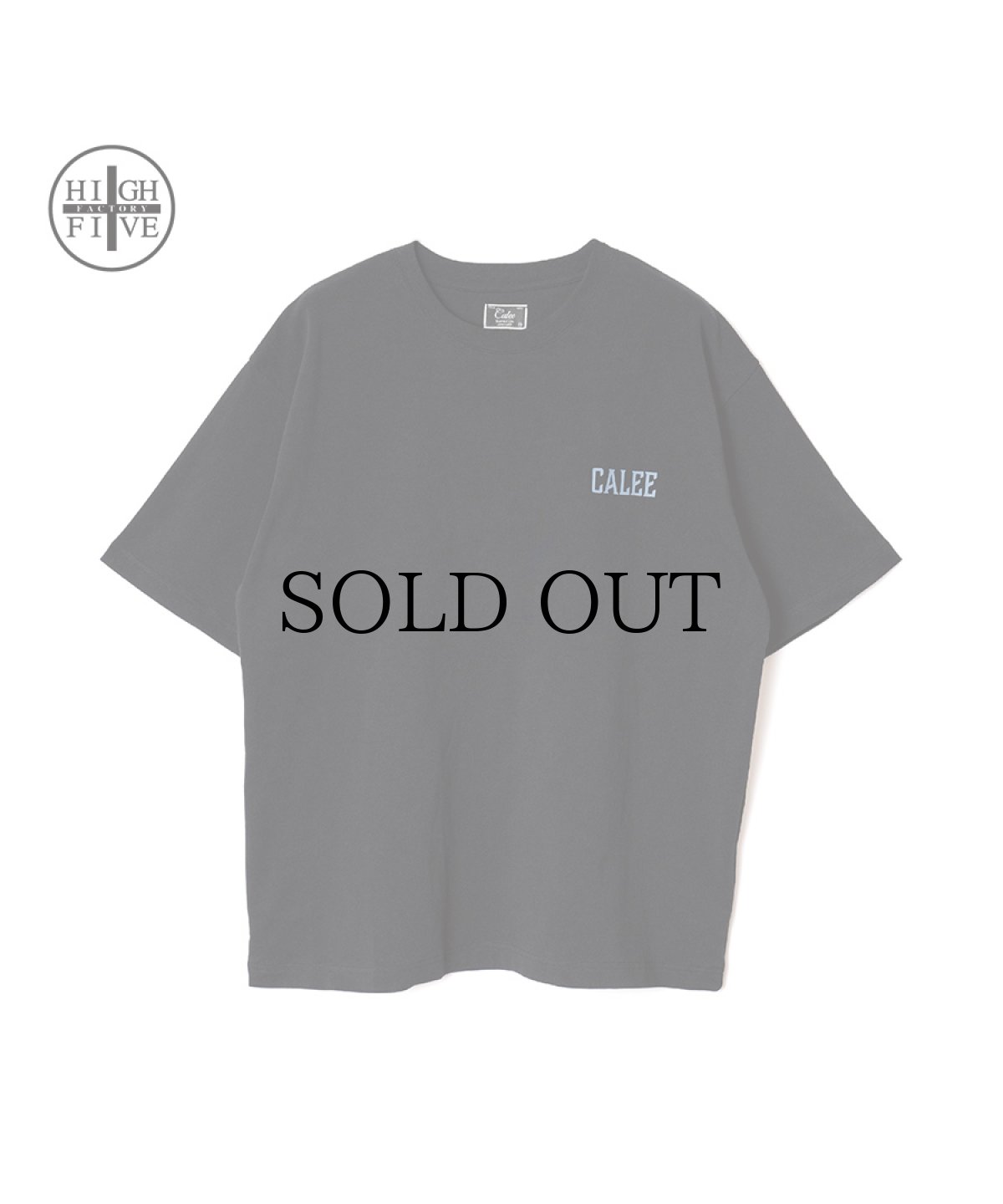 画像4: CALEE(キャリー) / × HIGH FIVE FACTORY CAL RETRO GIRL BANDANNA TEE (4)