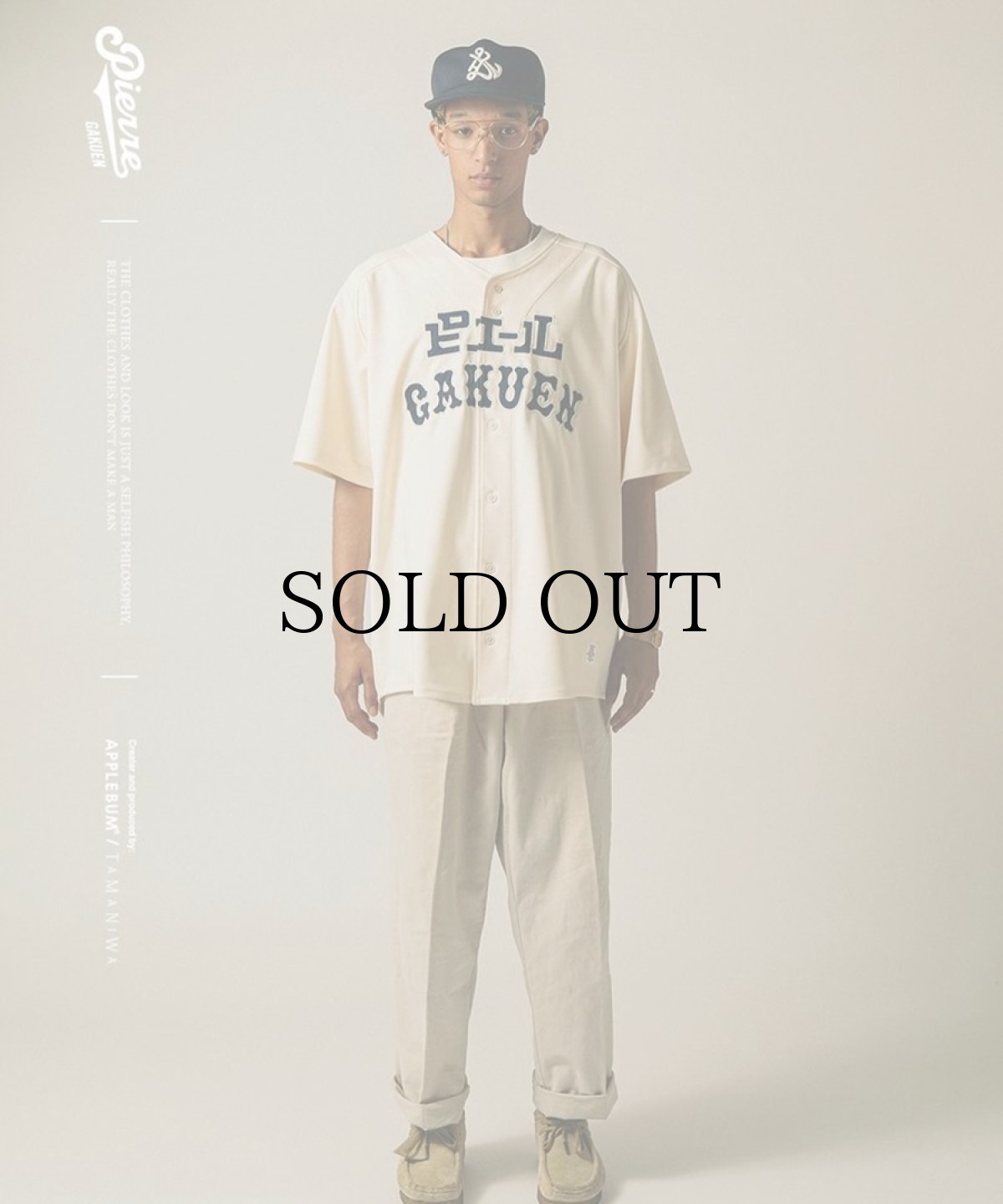 画像2: APPLEBUM(アップルバム) / "ピエール学園" BASEBALL SHIRT (2)