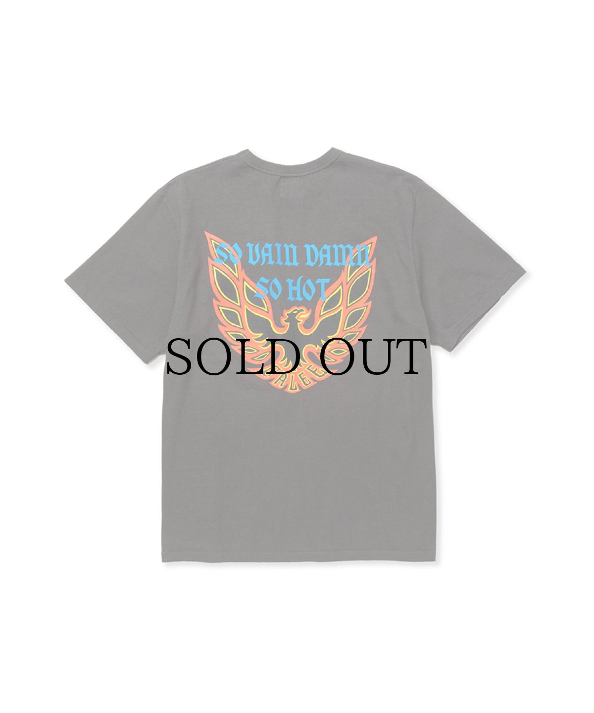 画像3: CALEE(キャリー) / BINDER NECK WING LOGO VINTAGE TEE ＜NATURALLY PAINT DESIGN＞ (3)