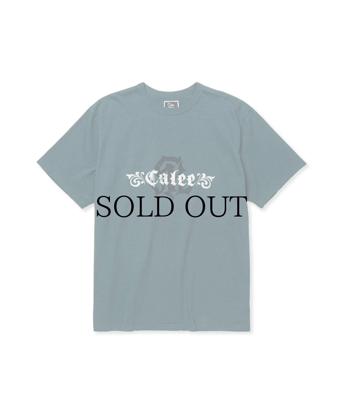画像3: CALEE(キャリー) / BINDER NECK CALEE LOGO VINTAGE TEE ＜NATURALLY PAINT DESIGN＞ (3)