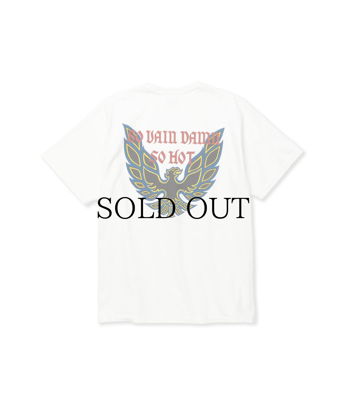 画像1: CALEE(キャリー) / BINDER NECK WING LOGO VINTAGE TEE ＜NATURALLY PAINT DESIGN＞ (1)