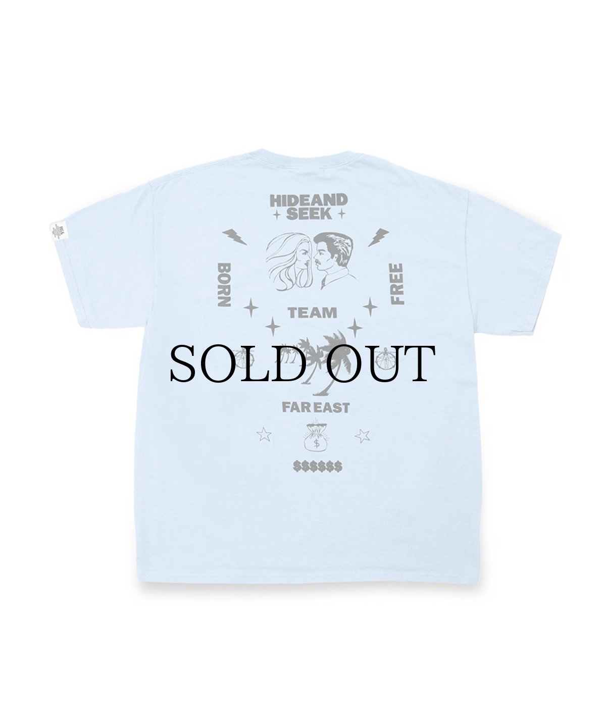 画像1: HIDEANDSEEK(ハイドアンドシーク) / Man&Woman S/S Tee (1)
