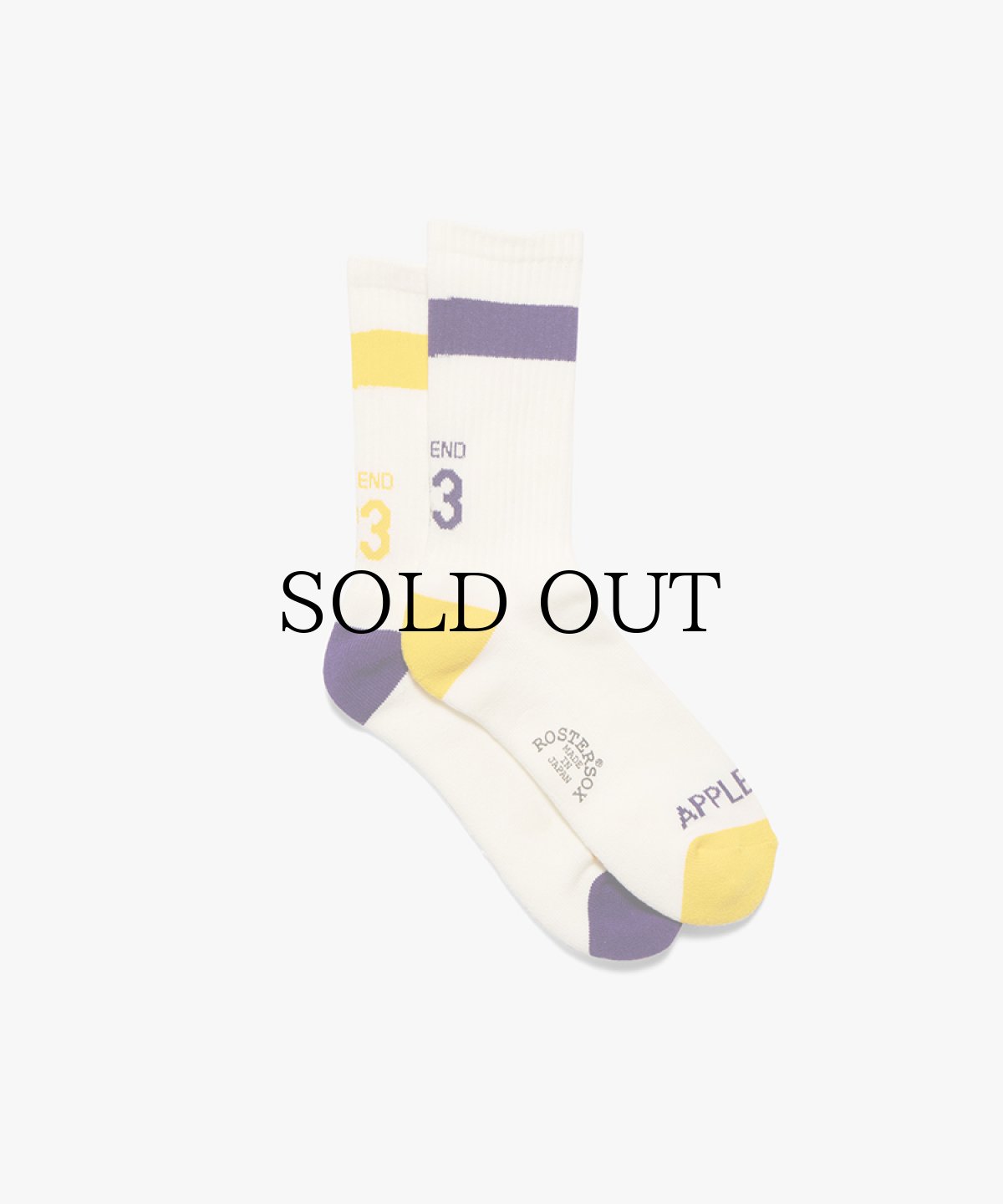 画像2: APPLEBUM(アップルバム) / "LEGEND 23"Sox (Purple&Gold) (2)