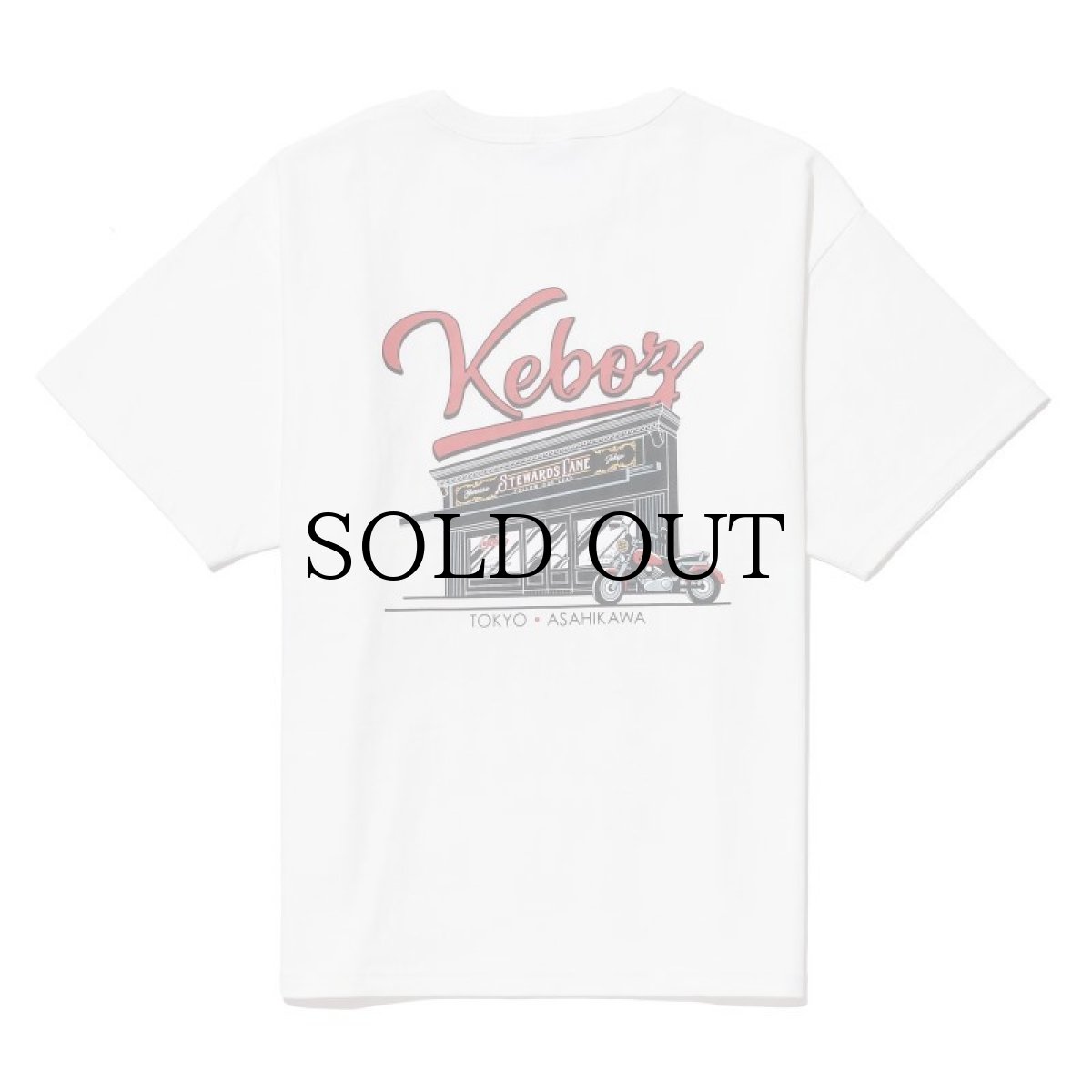 画像4: CALEE(キャリー) /CALEE × KEBOZ STORE LOGO S/S TEE (4)