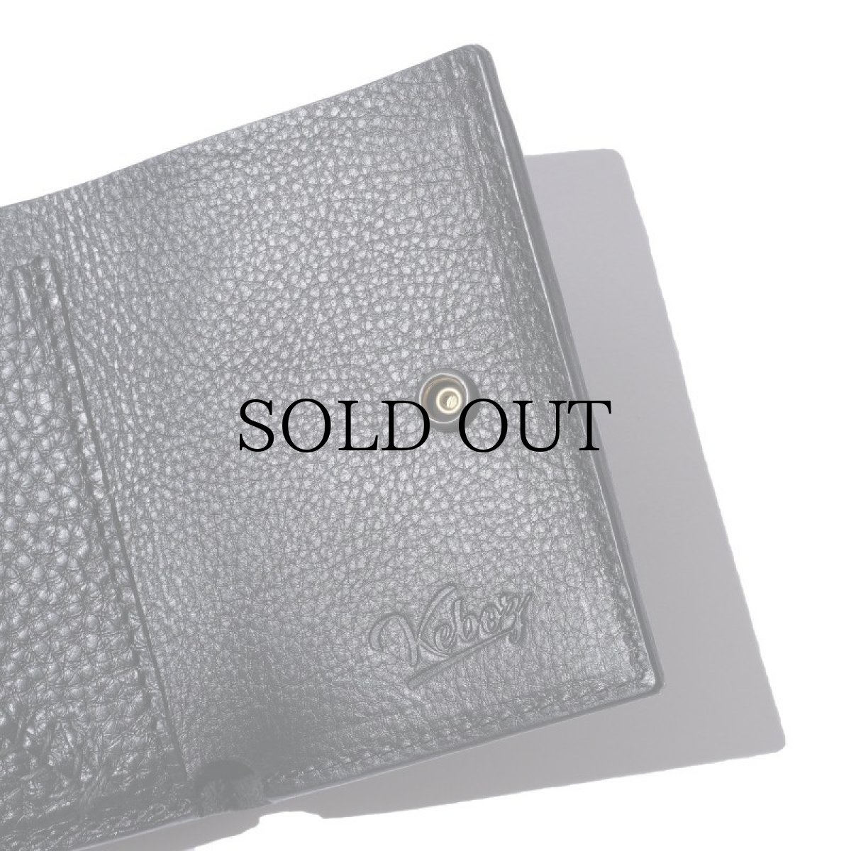 画像5: CALEE(キャリー) / CALEE × KEBOZ STUDS LEATHER MULTI WALLET (5)