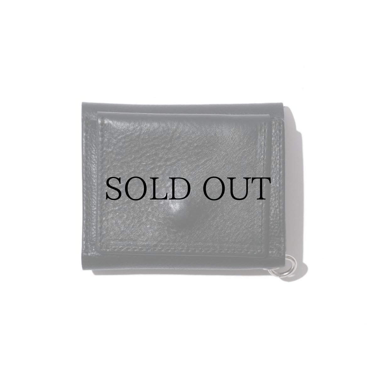 画像2: CALEE(キャリー) / CALEE × KEBOZ STUDS LEATHER MULTI WALLET (2)