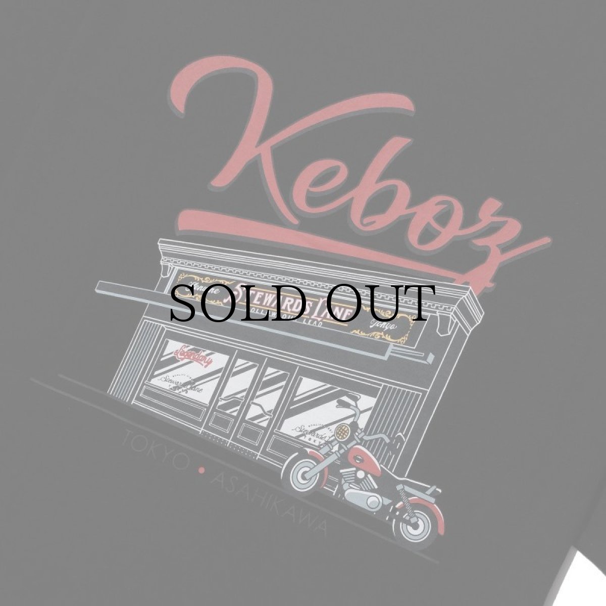 画像7: CALEE(キャリー) /CALEE × KEBOZ STORE LOGO S/S TEE (7)