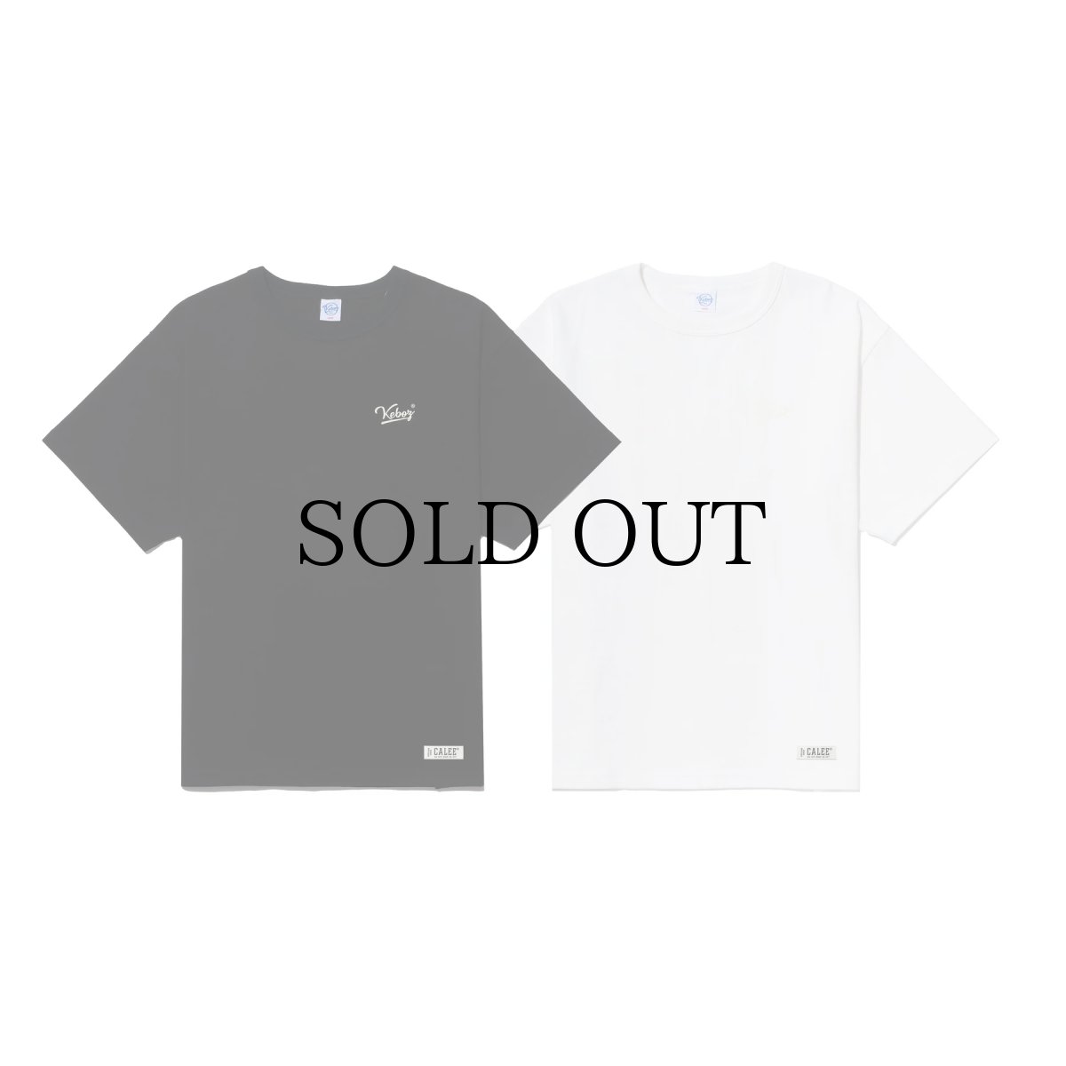 画像2: CALEE(キャリー) /CALEE × KEBOZ BB LOGO S/S TEE (2)