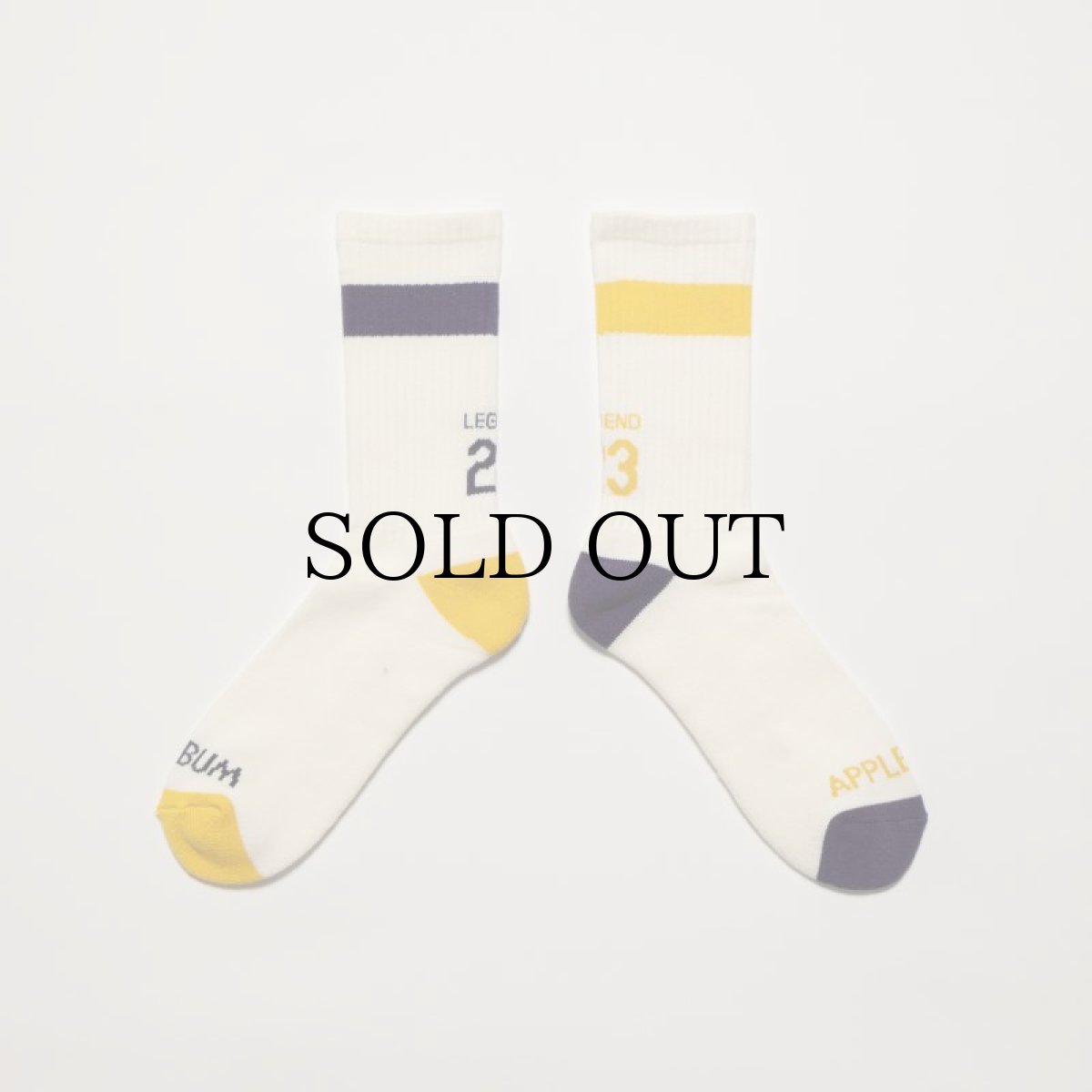 画像4: APPLEBUM(アップルバム) / "LEGEND 23"Sox (Purple&Gold) (4)